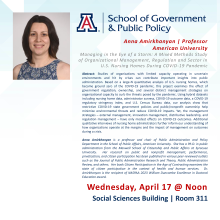 Wednesday Speaker Series with Dr. Anna Amirkhanyan