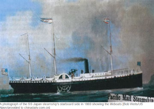 Robert Wells interview for his book commemorating the 150th anniversary of the sinking of the SS Japan