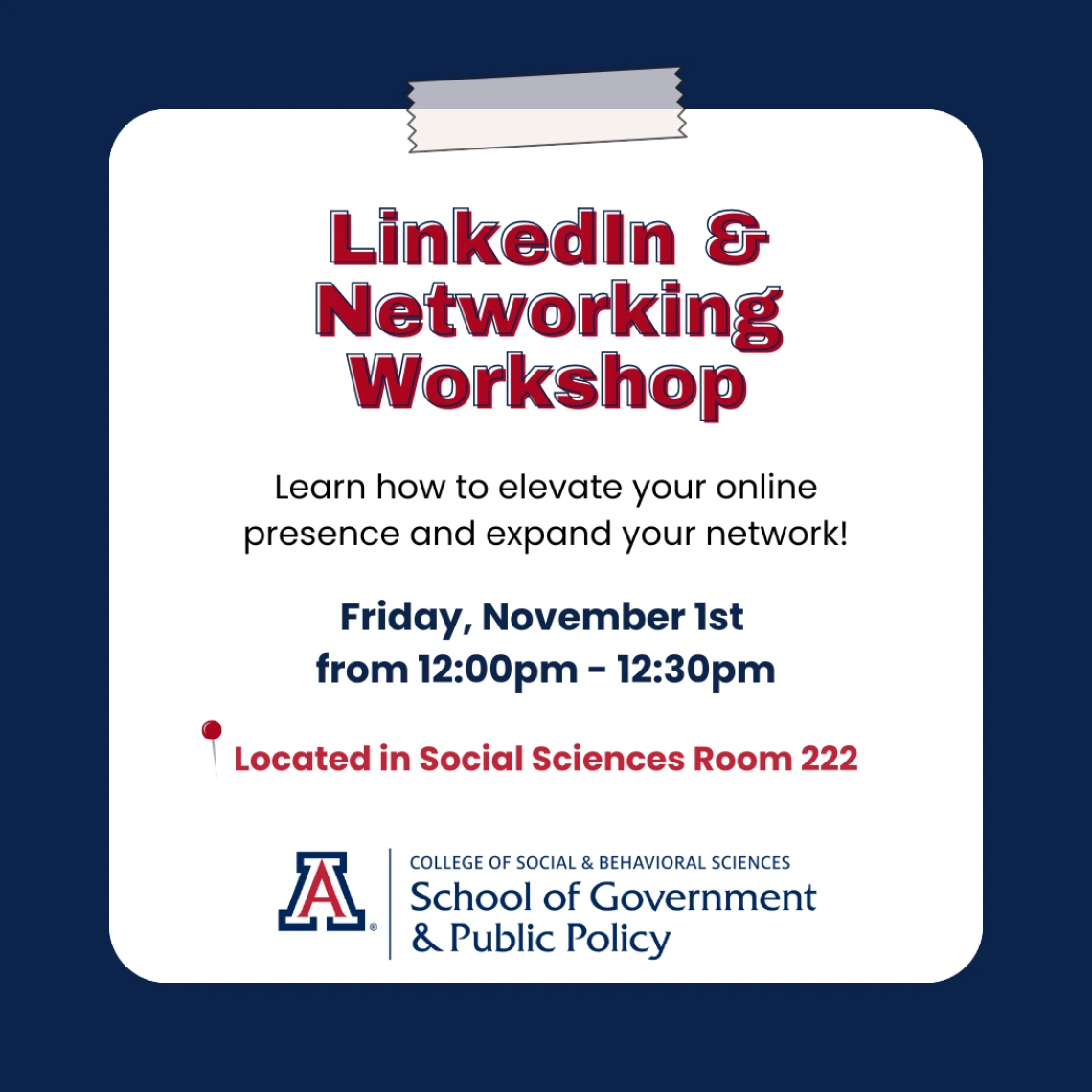 LinkedIn & Networking Workshop