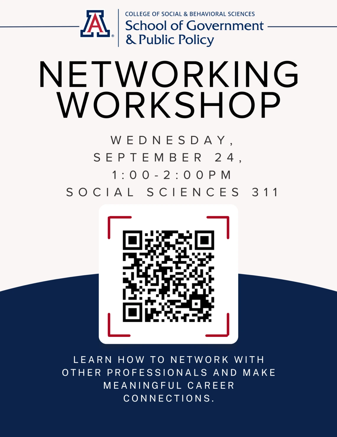 Networking Workshop Flyer