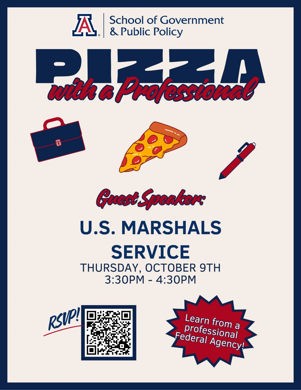 pizza with a professional us marshals 2025