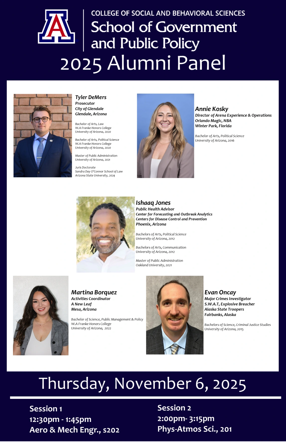 Fall 25 Alumni Panel