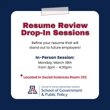 Resume Review Drop-In Session