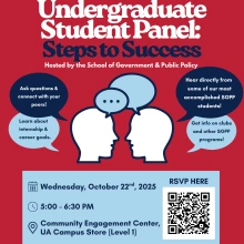 SGPP Undergraduate Student Panel: Steps to Success