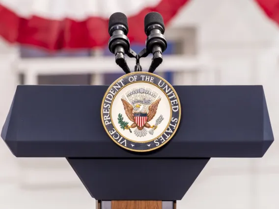 Vice Presidential Podium