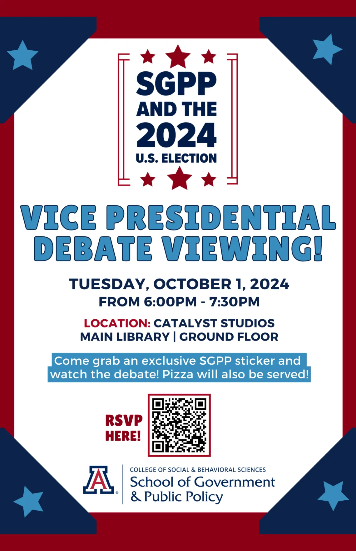 SGPP Vice Presidential Debate Viewing