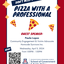 Pizza with a Professional: Paula Lopez