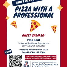 Pizza with a Professional: Pete Seat