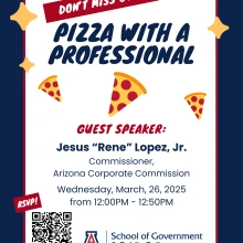 Pizza with a Professional: Jesus "Rene" Lopez, Jr.